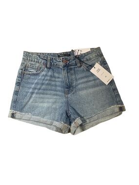Bluenotes Rolled Hem Light Blue Denim Shorts